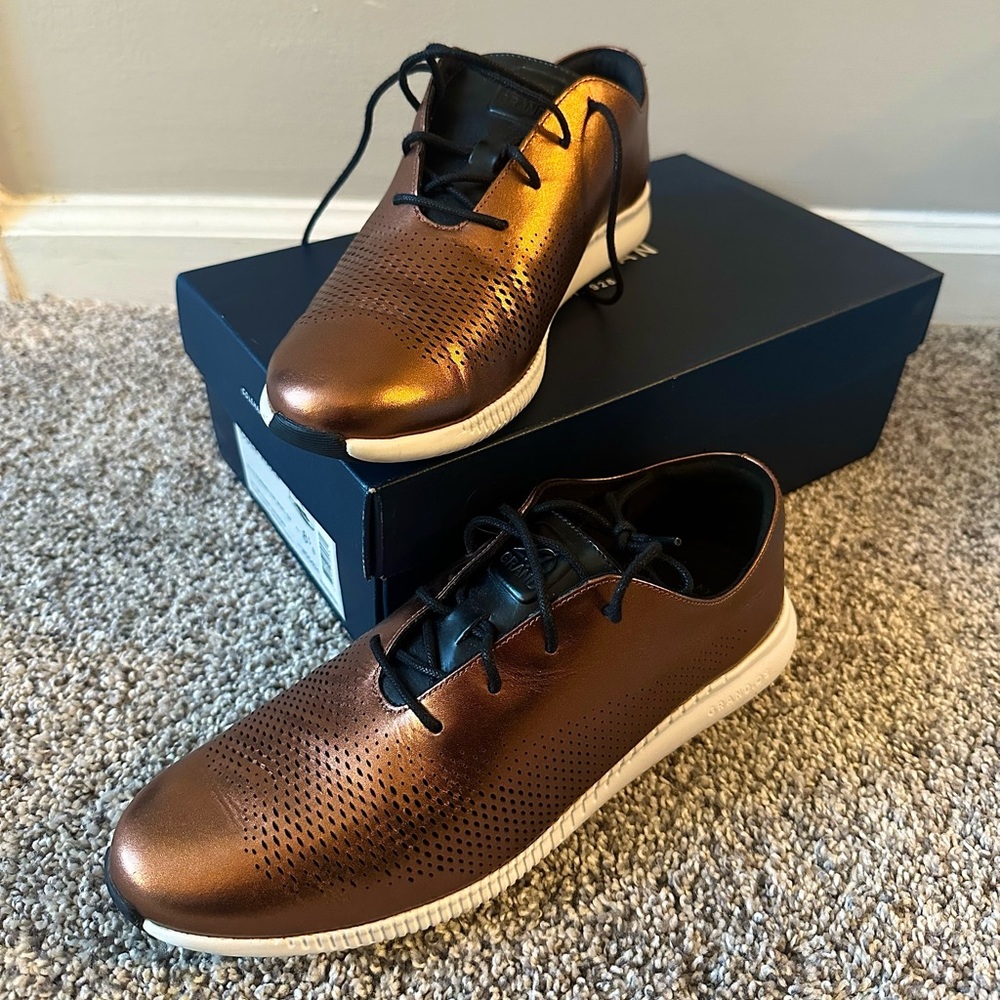Cole Haan Copper Oxford Zero Grand